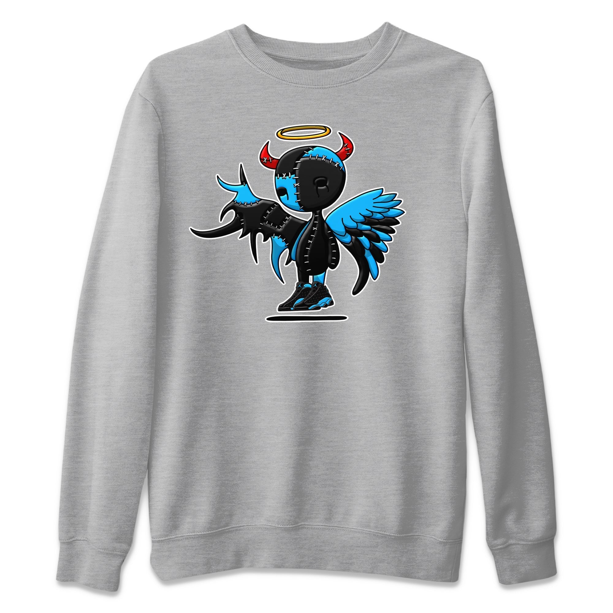 Devil Angel Unisex Sweater – Air Jordan 13 UNC, Sneakers Matching Sweater