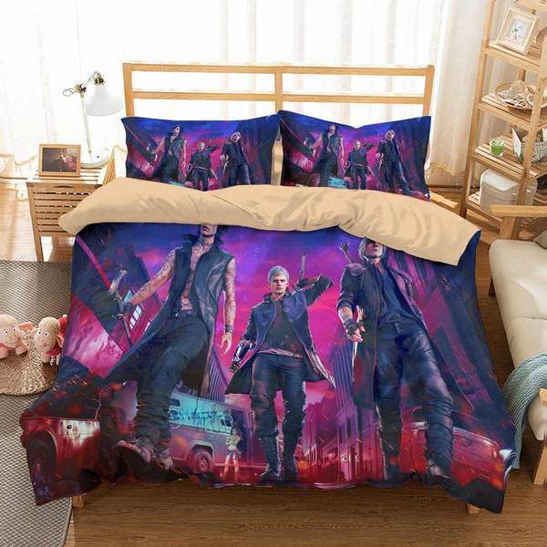 Devil May Cry 10 3D Customized Duvet Cover Bedding Set