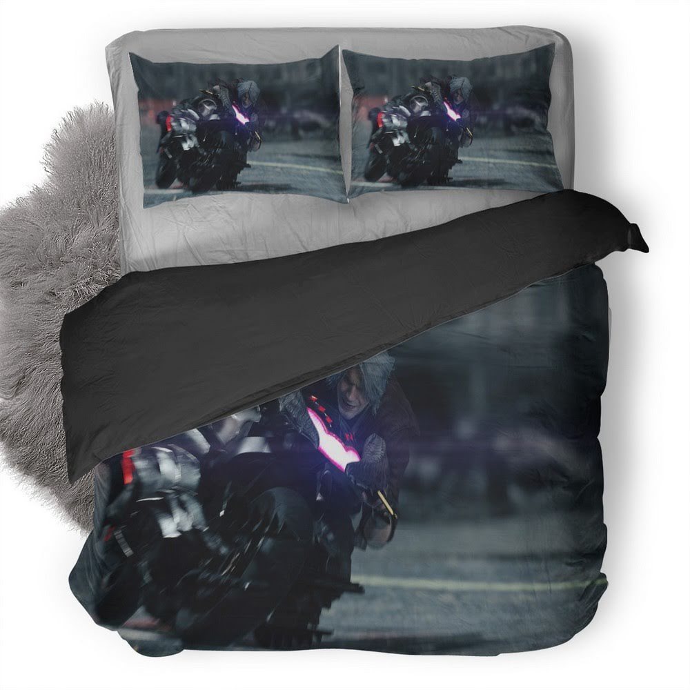 Devil May Cry 13 3D Customized Duvet Cover Bedding Set