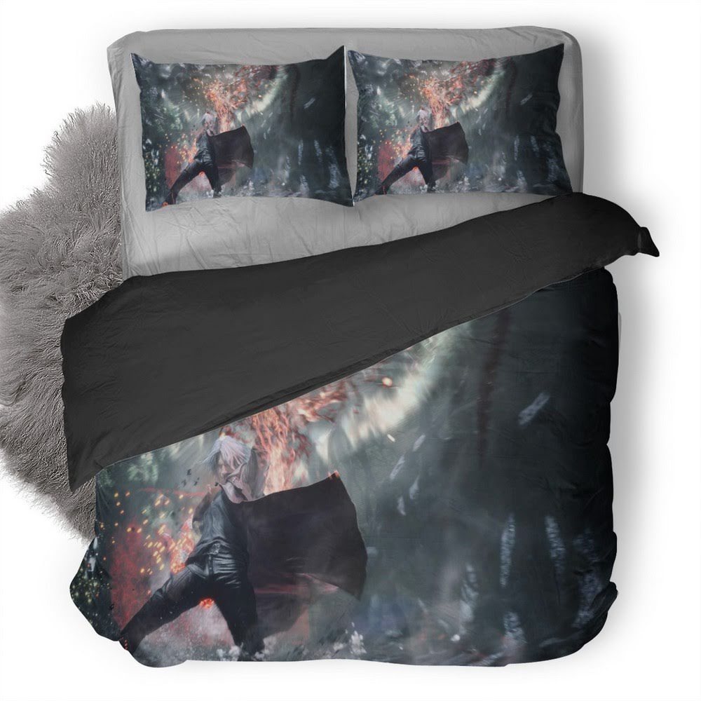 Devil May Cry 17 3D Customized Duvet Cover Bedding Set