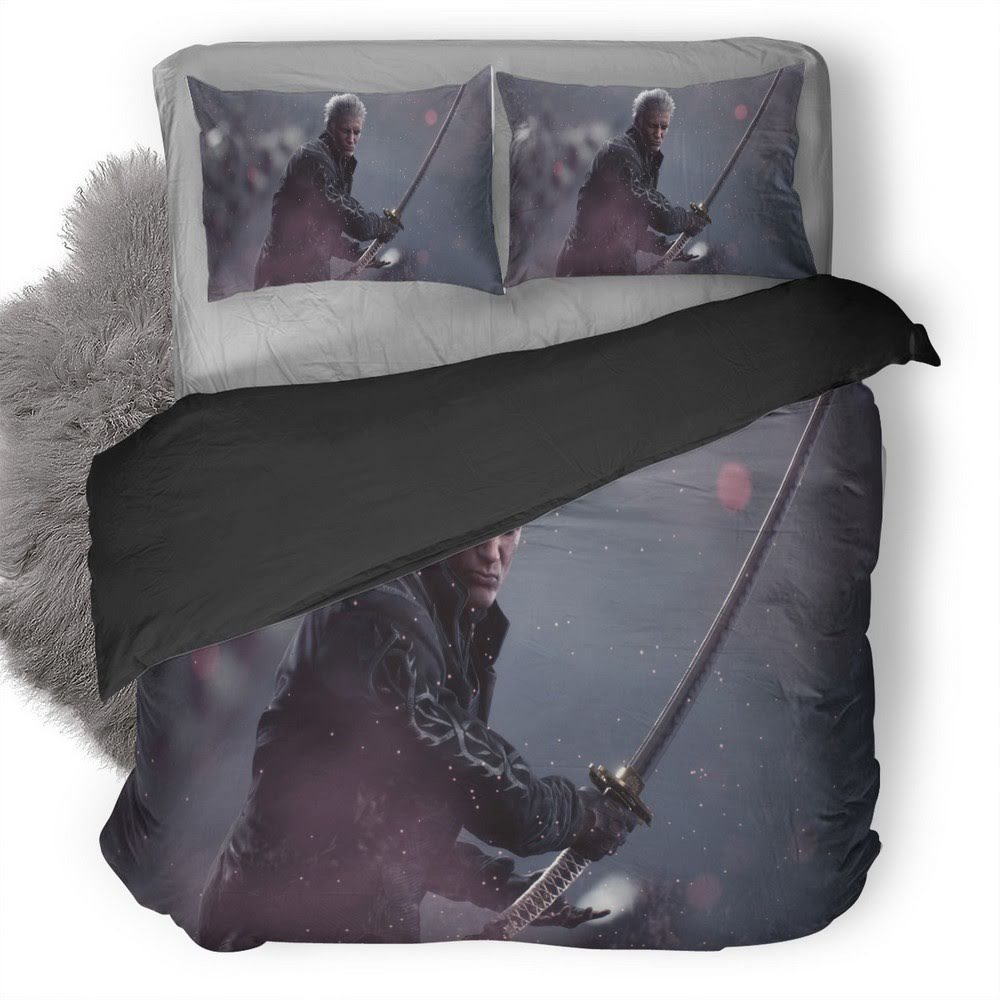 Devil May Cry 27 3D Customized Duvet Cover Bedding Set