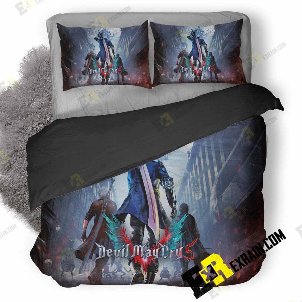 Devil May Cry 8L 3D Customized Duvet Cover Bedding Set