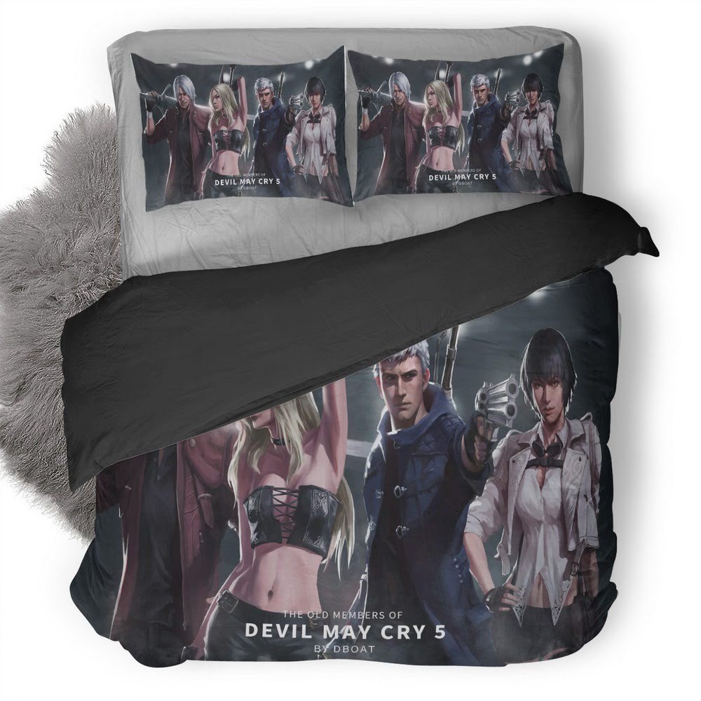 Devil May Cry Customized Duvet Cover Bedding Set