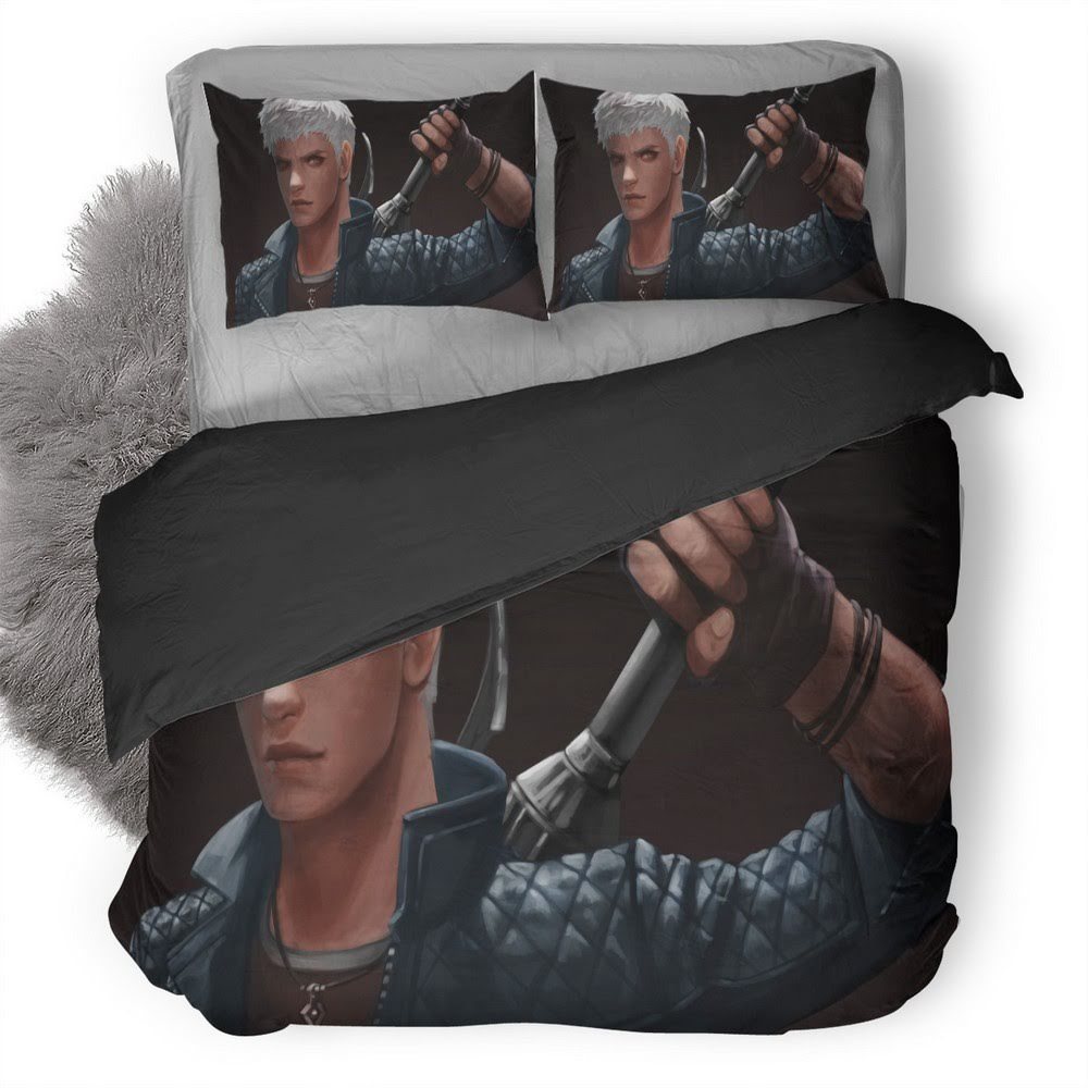Devil May Cry Nero 3D Customized Duvet Cover Bedding Set