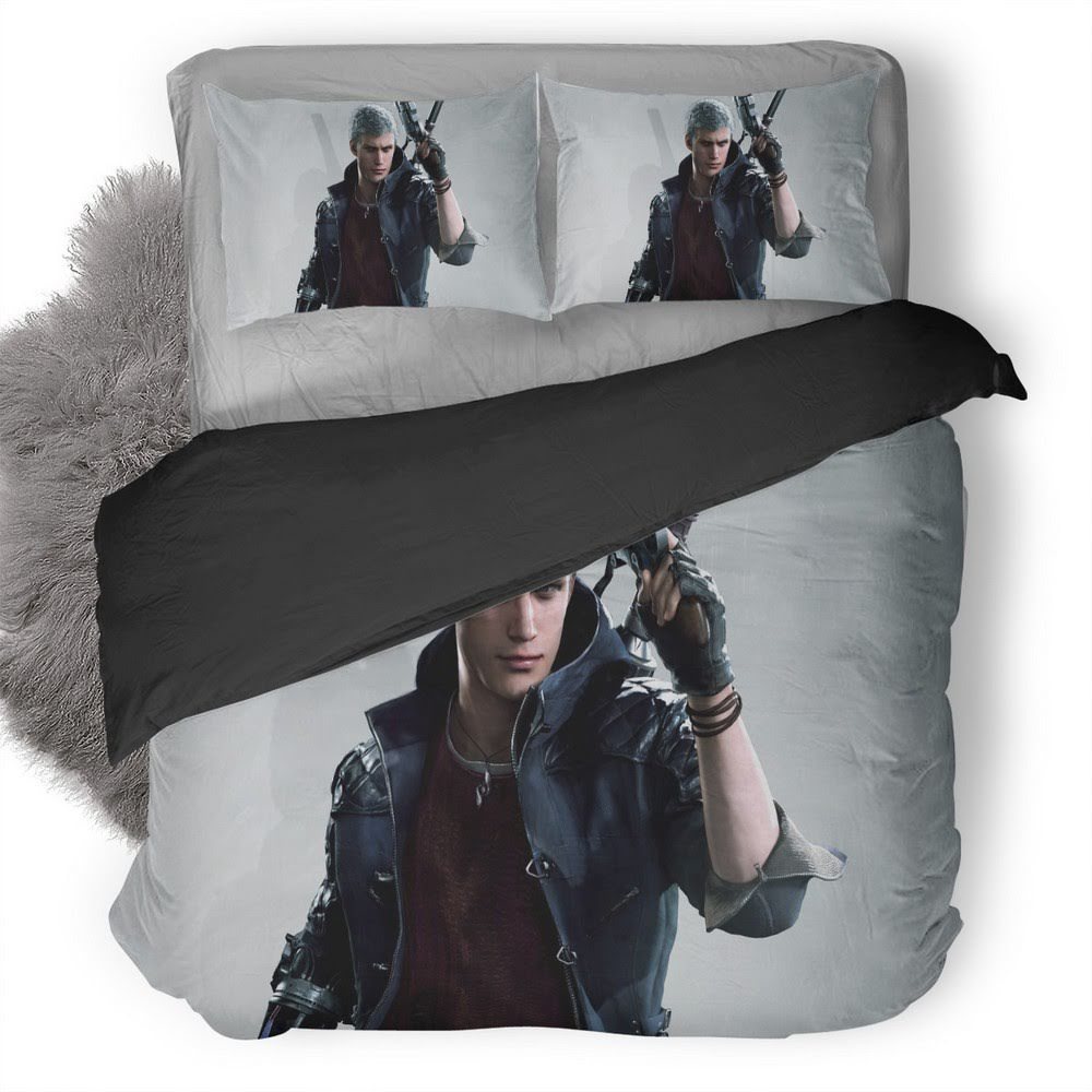 Devil May Cry Nero 3D Customized Duvet Cover Bedding Set