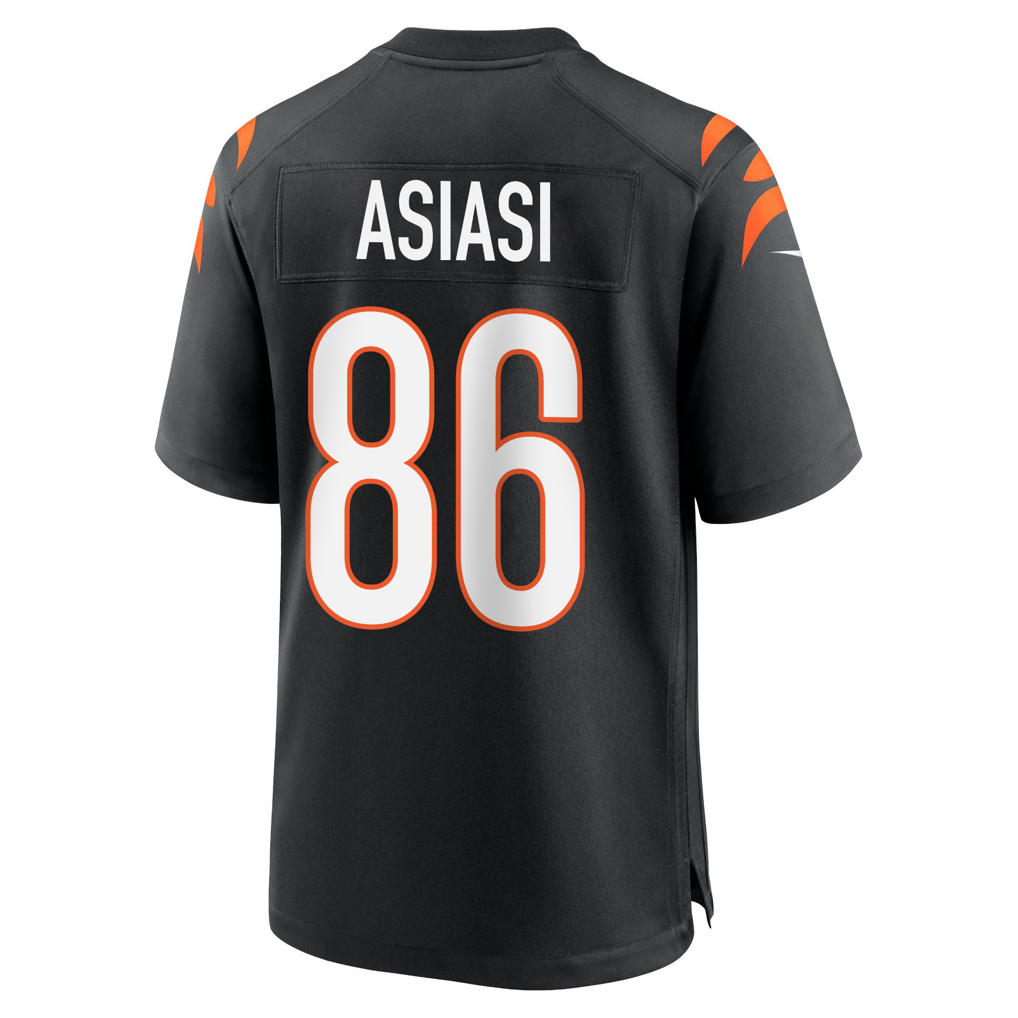 Devin Asiasi 86 Cincinnati Bengals Super Bowl LVII Champions Men Game Stitched Jersey – Black