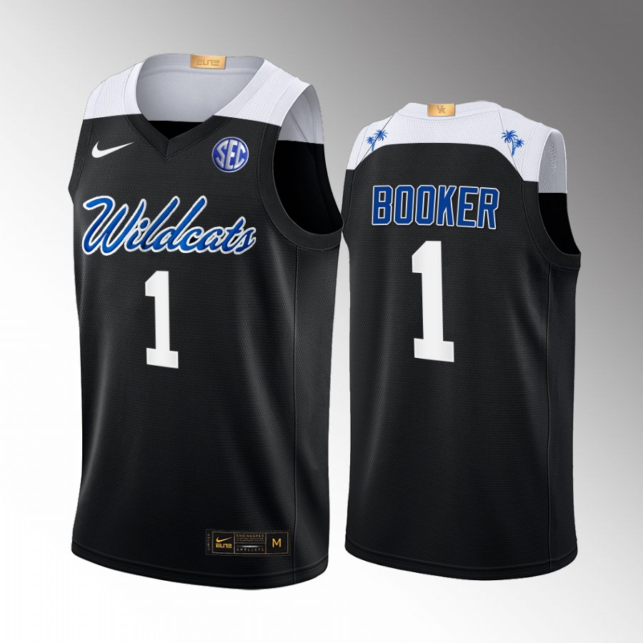 Devin Booker Kentucky Wildcats Black Jersey College Elite