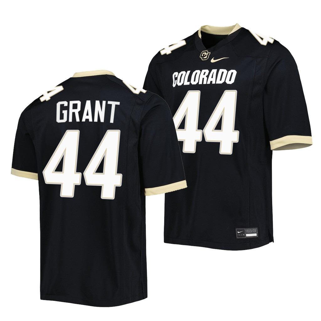 Devin Grant Colorado Buffaloes Untouchable Jersey Men's Black #44 Uniform