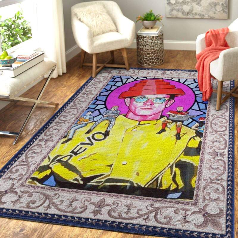 Devo Band Limited Edition Rectangle Rug