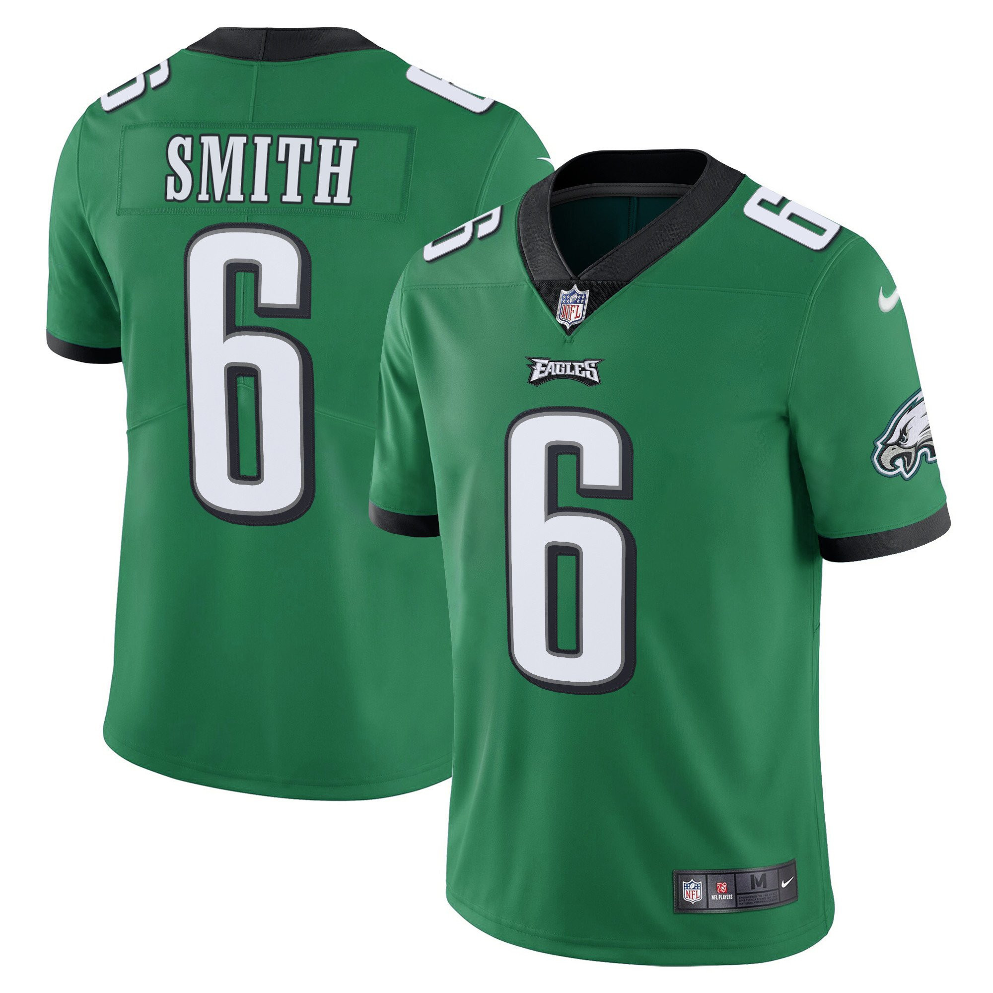 DeVonta Smith Men's Philadelphia Eagles Kelly Green Limited Jersey - All Stitched