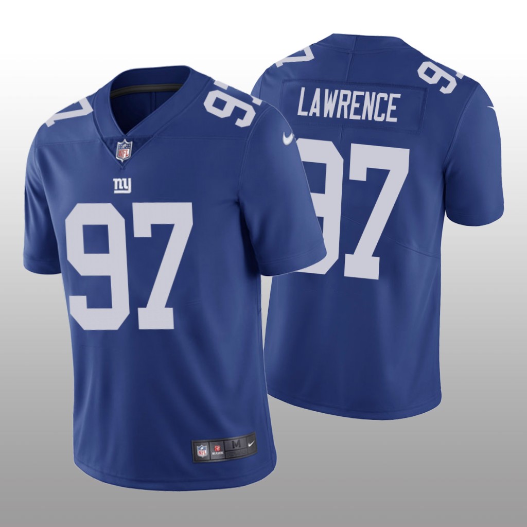 Dexter Lawrence New York Giants Royal NFL Draft Vapor Limited Jersey