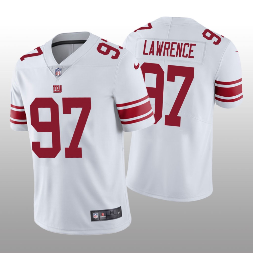 Dexter Lawrence New York Giants White NFL Draft Vapor Limited Jersey
