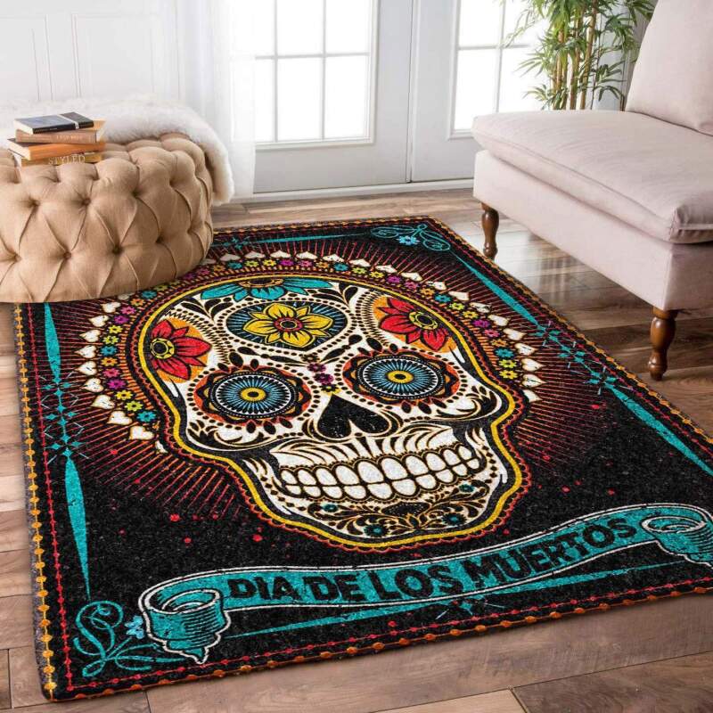 Dia De Muertos Limited Edition Rectangle Rug