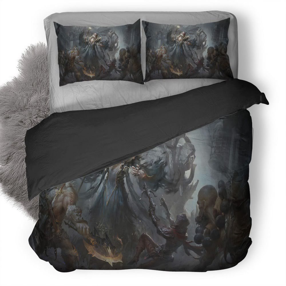 Diablo 3D Customized Duvet Cover Bedding Set