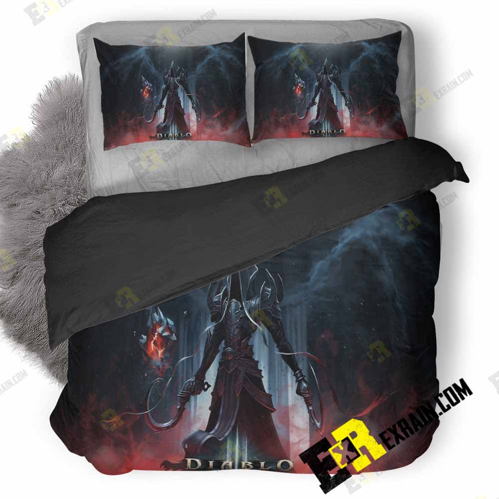 Diablo 3D Customized Duvet Cover Bedding Set