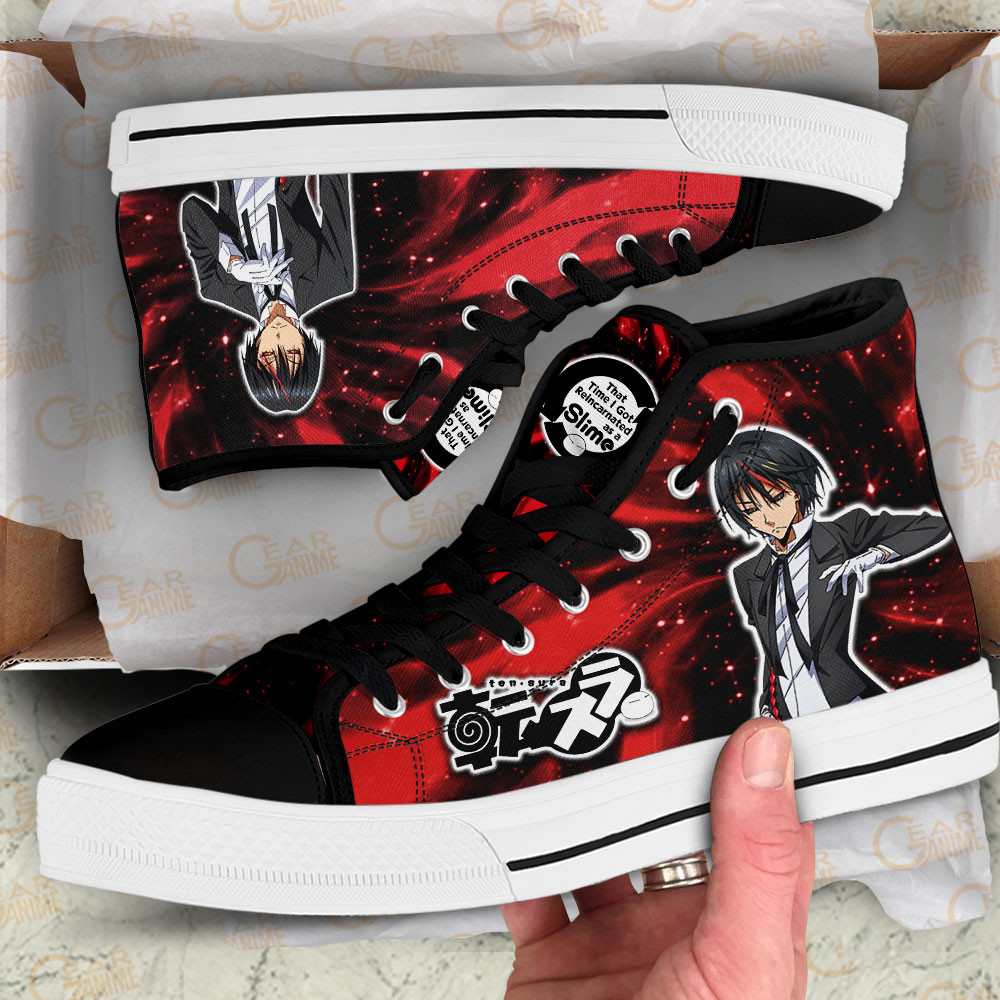 Diablo High Top Shoes Custom Reincarnated as a Slime Anime Sneakers