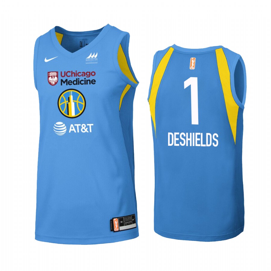 Diamond DeShields WNBA Primary Women's Blue Jersey
