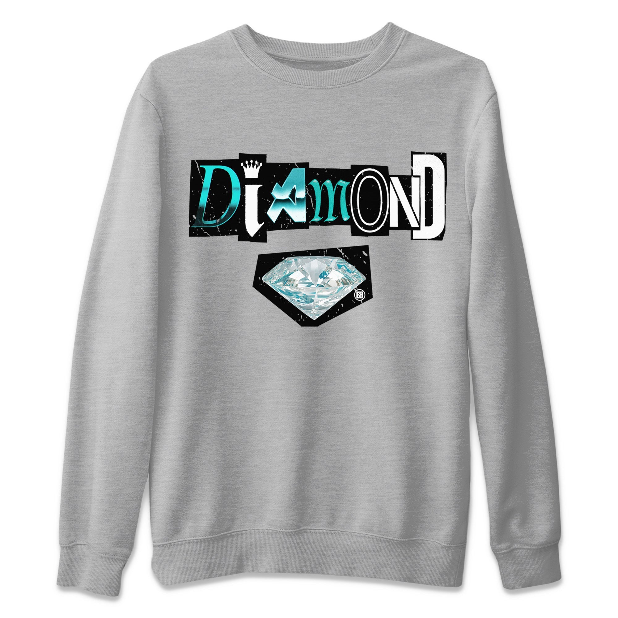Diamond Letter Unisex Sweater – Air Force 1 Tiffany, Sneakers Matching Sweater
