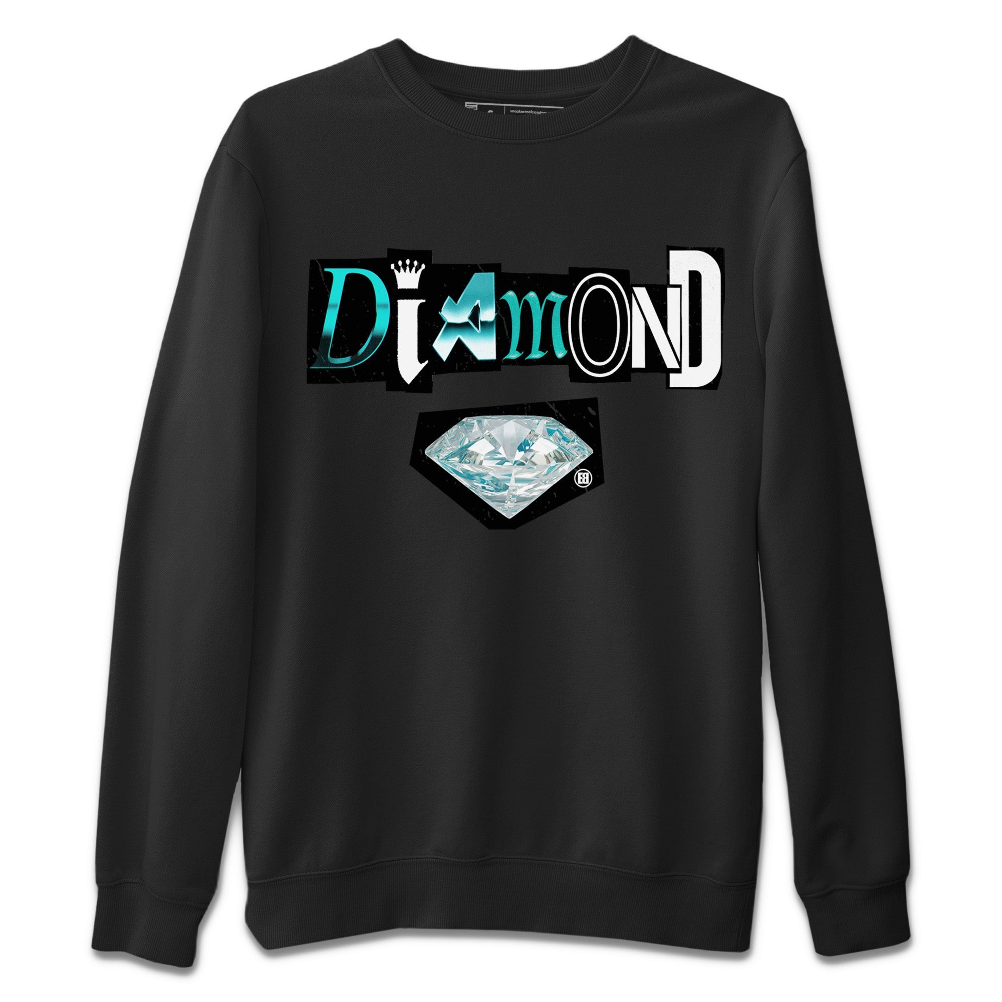 Diamond Letter Unisex Sweater – Air Force 1 Tiffany, Sneakers Matching Sweater