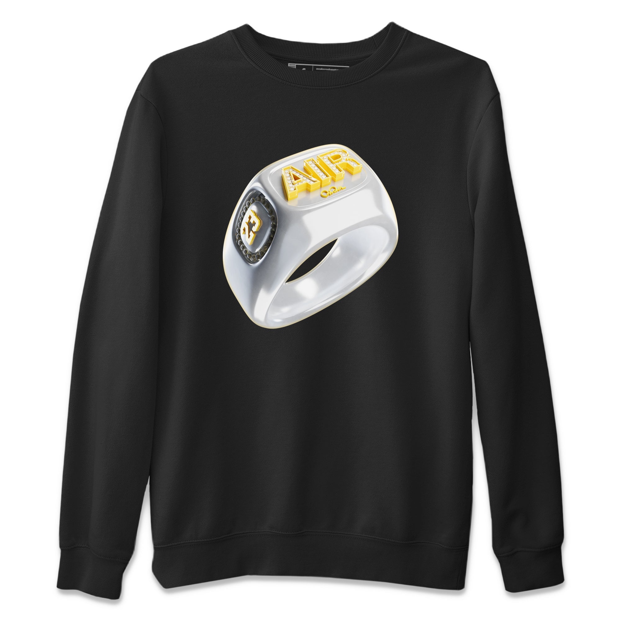 Diamond Ring Unisex Sweater – Air Jordan 11 Yellow Python, Sneakers Matching Sweater