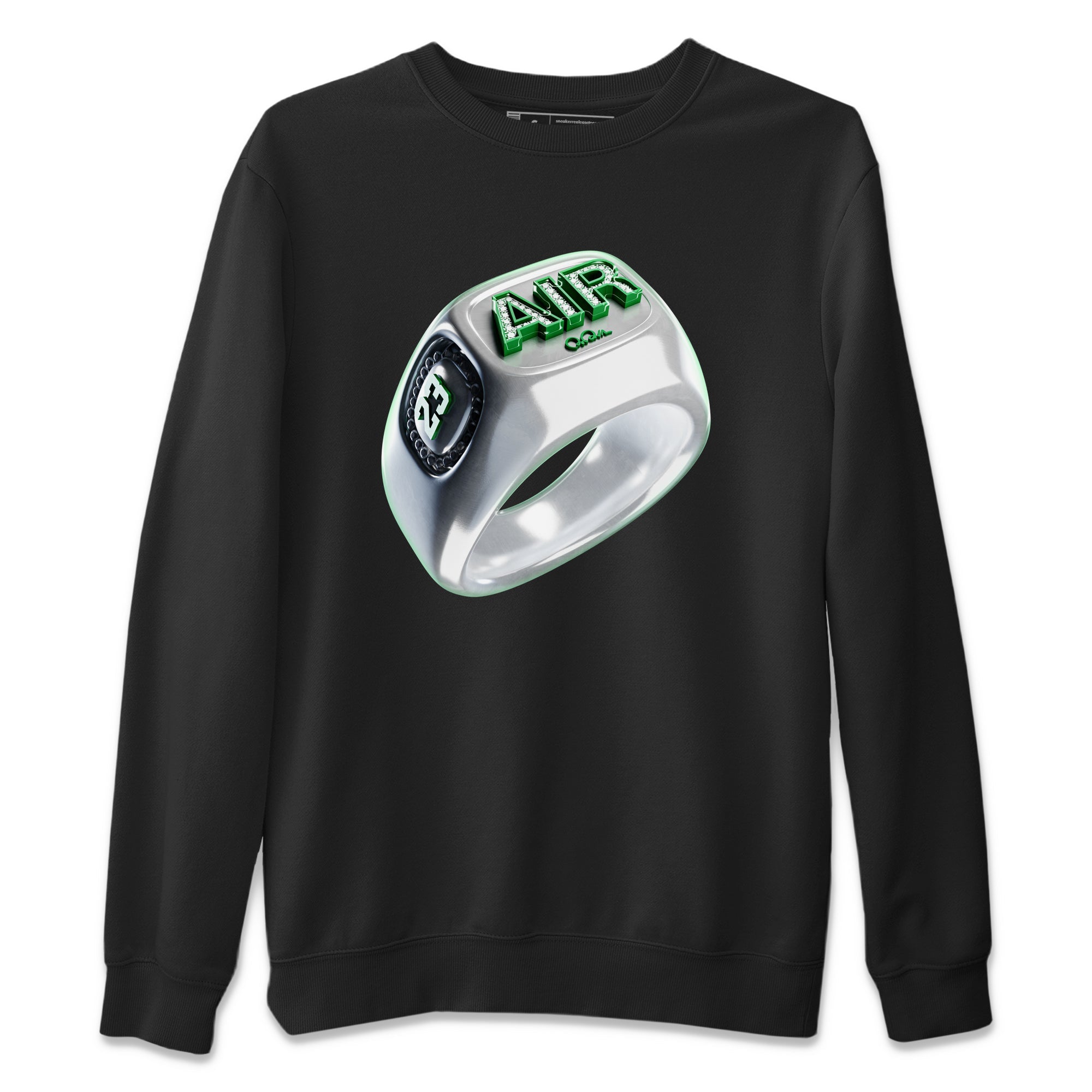 Diamond Ring Unisex Sweater – Air Jordan 4 Pine Green, Sneakers Matching Sweater