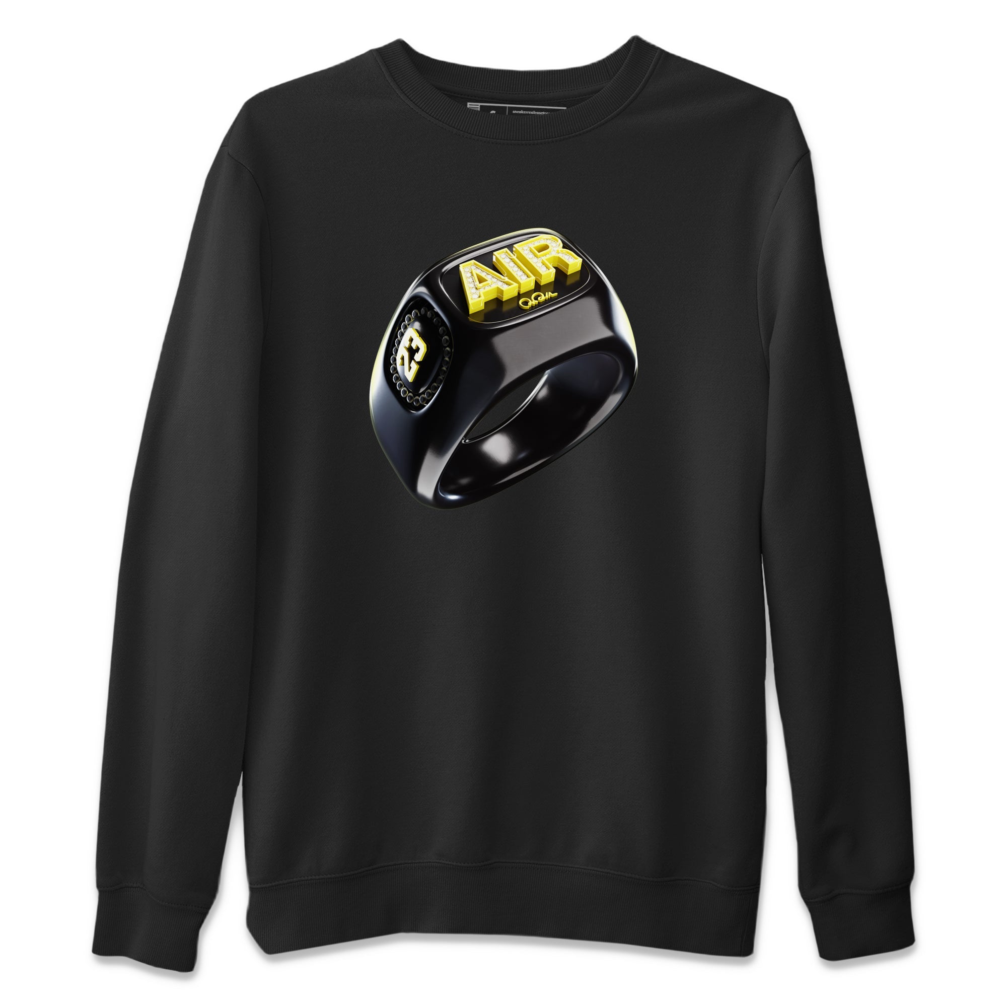Diamond Ring Unisex Sweater – Air Jordan 4 Thunder, Sneakers Matching Sweater