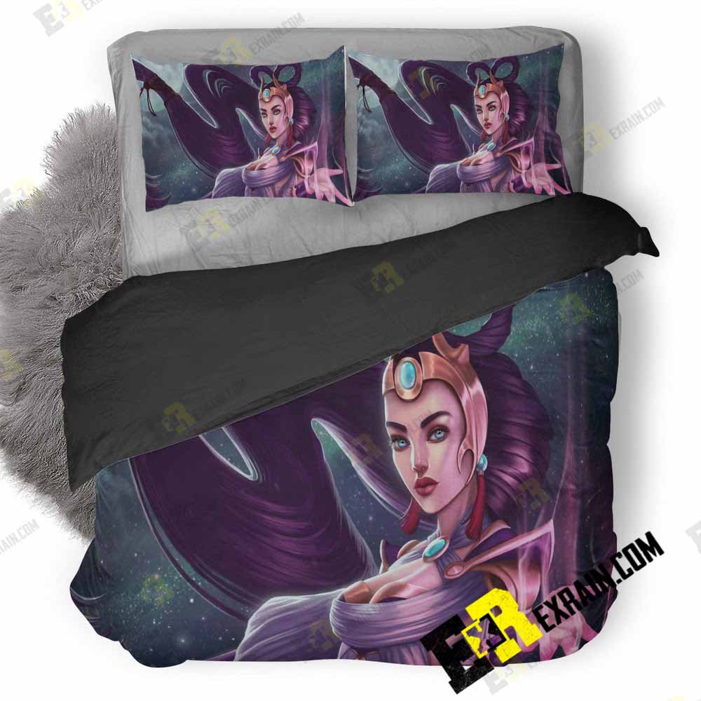 Diana League Of Legends Fantasy Girl Ds 3D Customized Duvet Cover Bedding Set