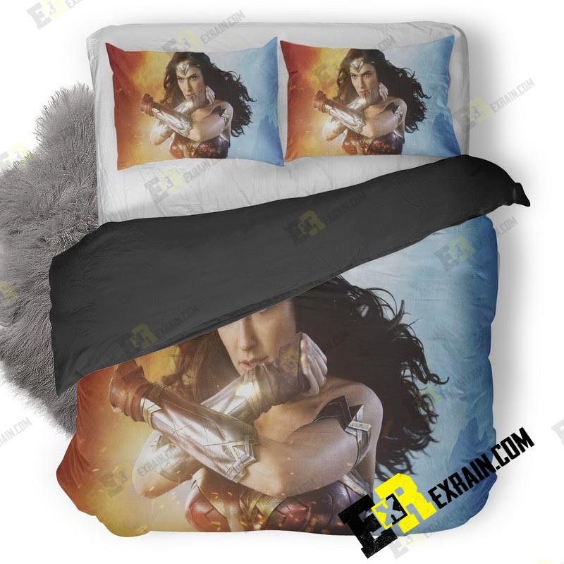 Diana Prince Wonder Woman Qu 3D Customized Duvet Cover Bedding Set
