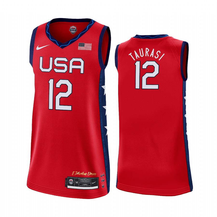 Diana Taurasi USA Women's Red 2021 Tokyo Olympics Jersey Away