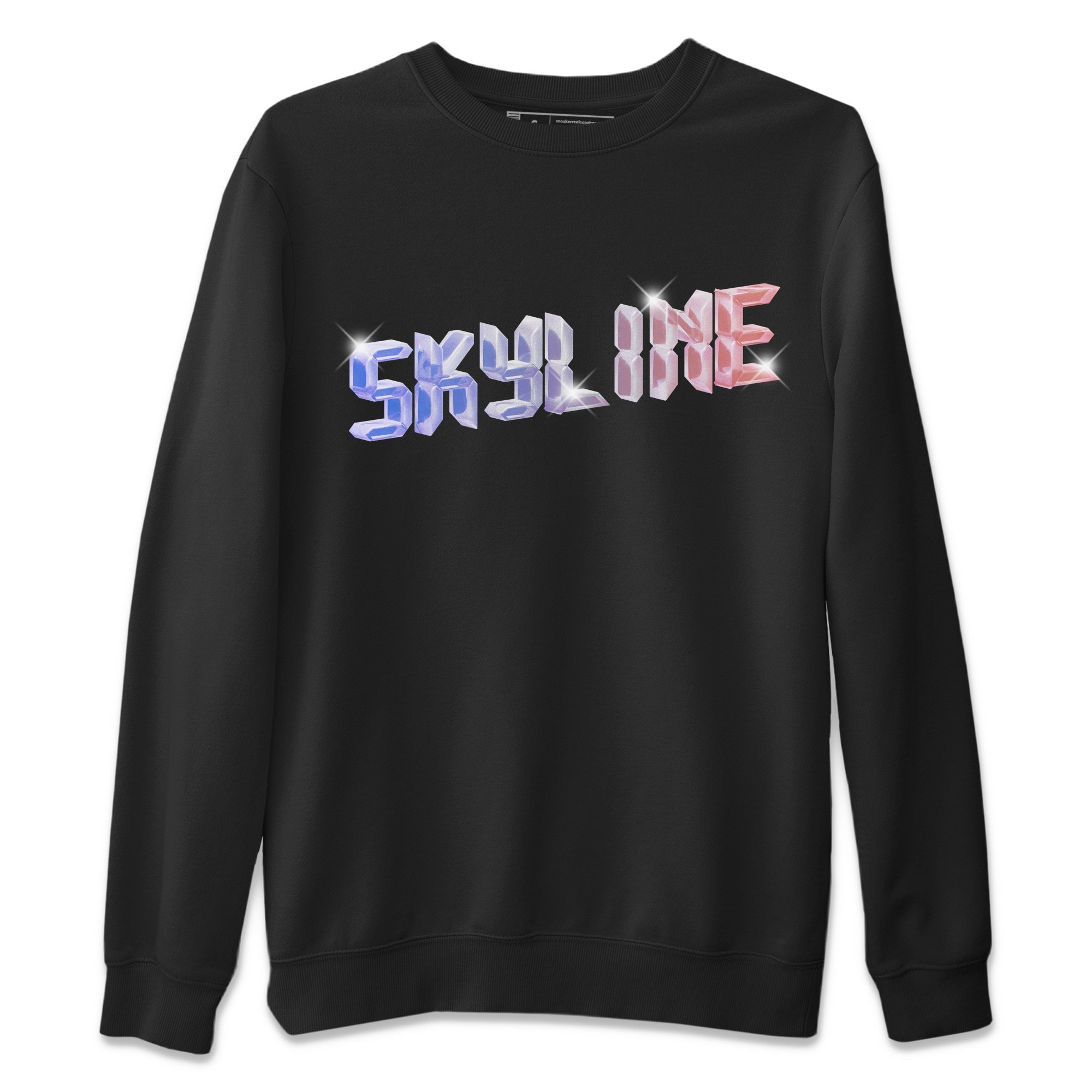Digital Crystal Unisex Sweater – Air Jordan 1 Skyline, Sneakers Matching Sweater