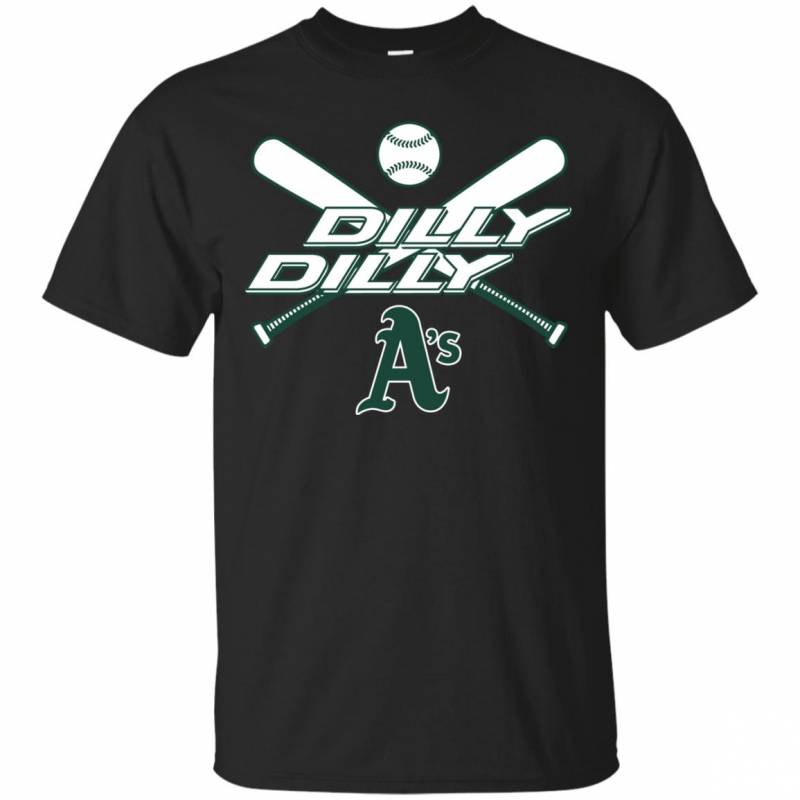 Dilly Dilly Oakland Athletics Baseball T-shirts Long Sleevess