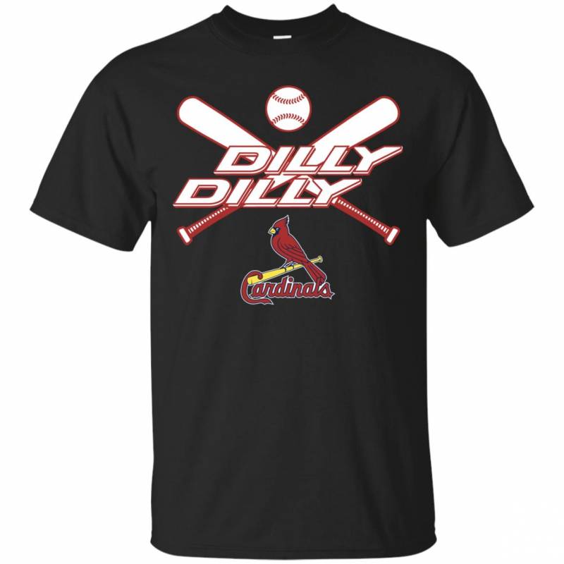 Dilly Dilly St. Louis Cardinals Baseball T-shirts Long Sleevess
