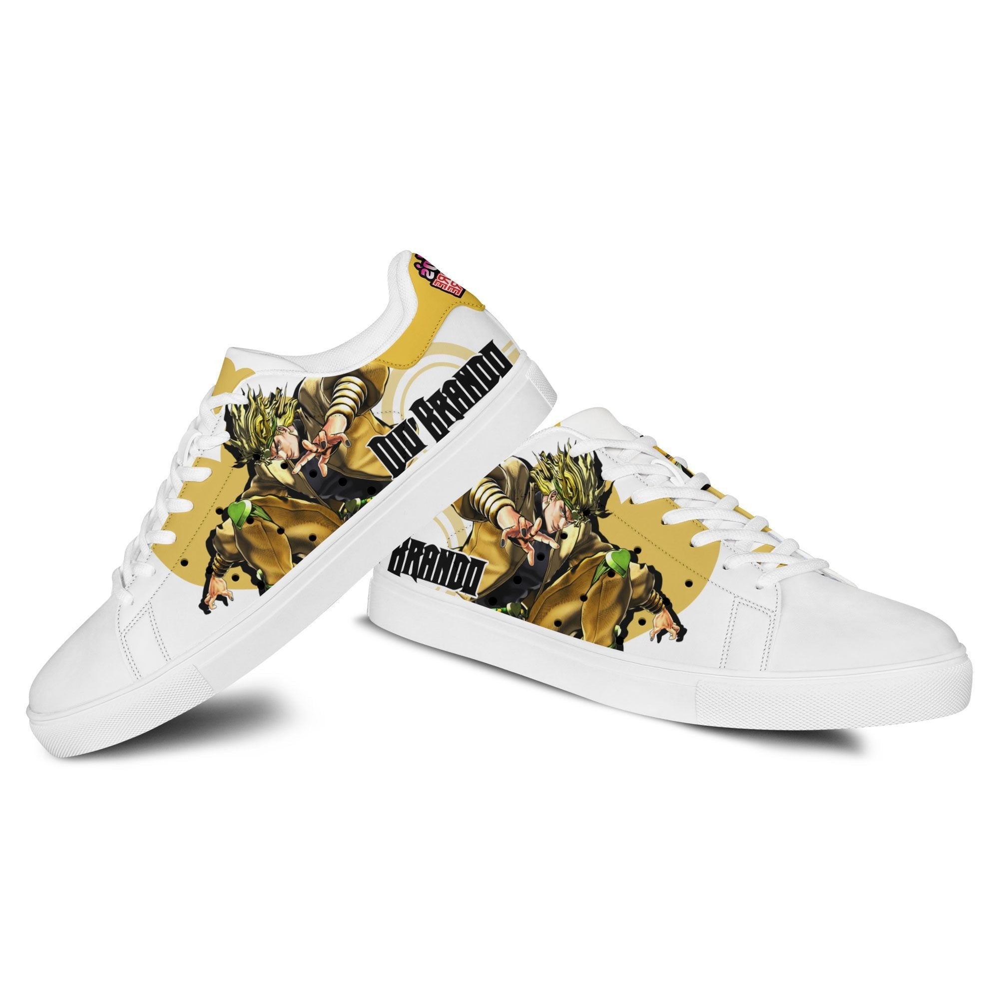 Dio Brando Skate Sneakers Custom Anime Jojo’s Bizarre Adventure Shoes