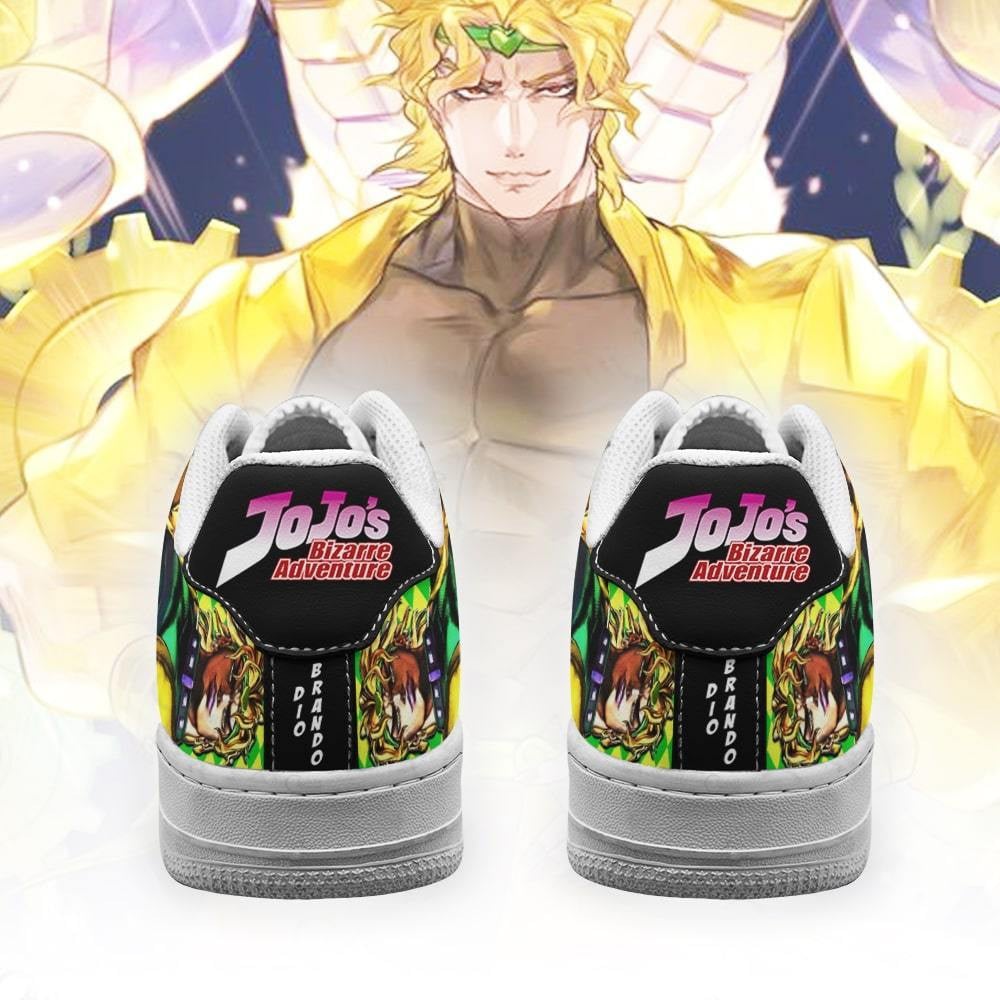 Dio Brando Sneakers JoJo Anime Shoes Fan Gift Idea
