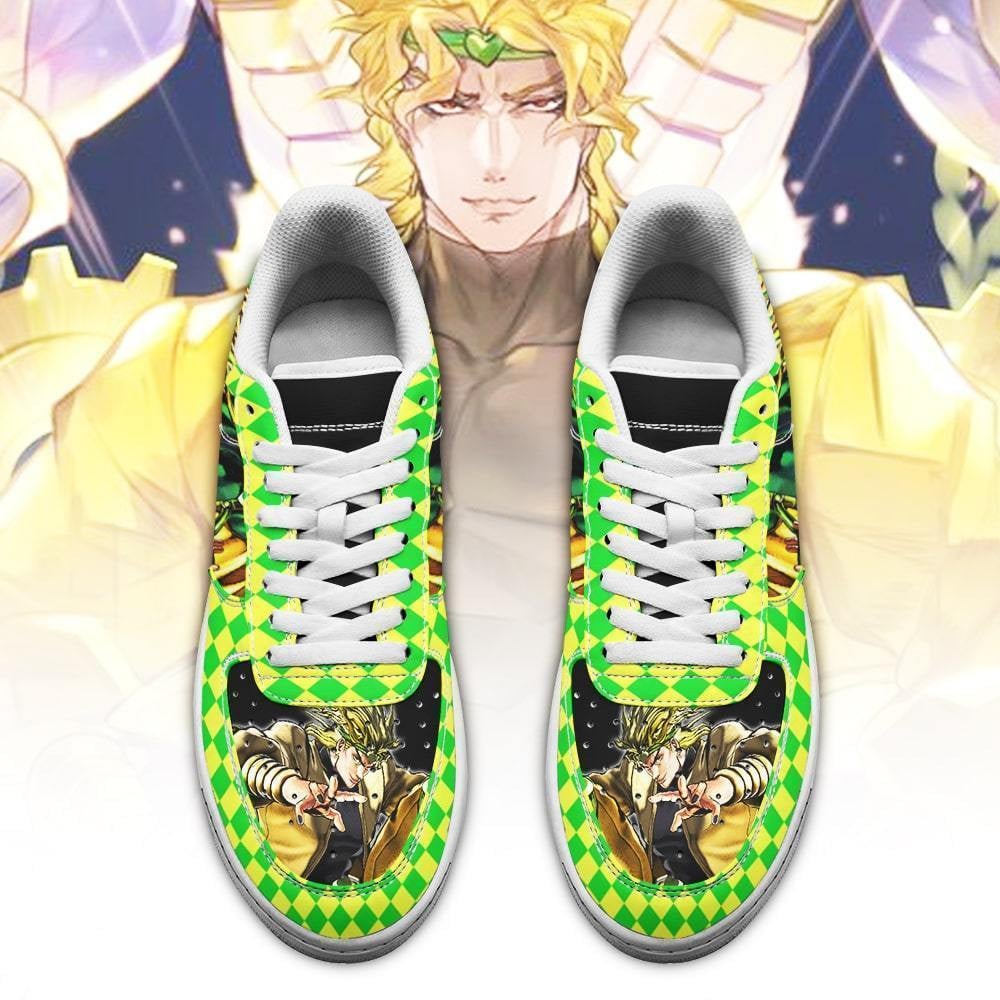 Dio Brando Sneakers JoJo Anime Shoes Fan Gift Idea