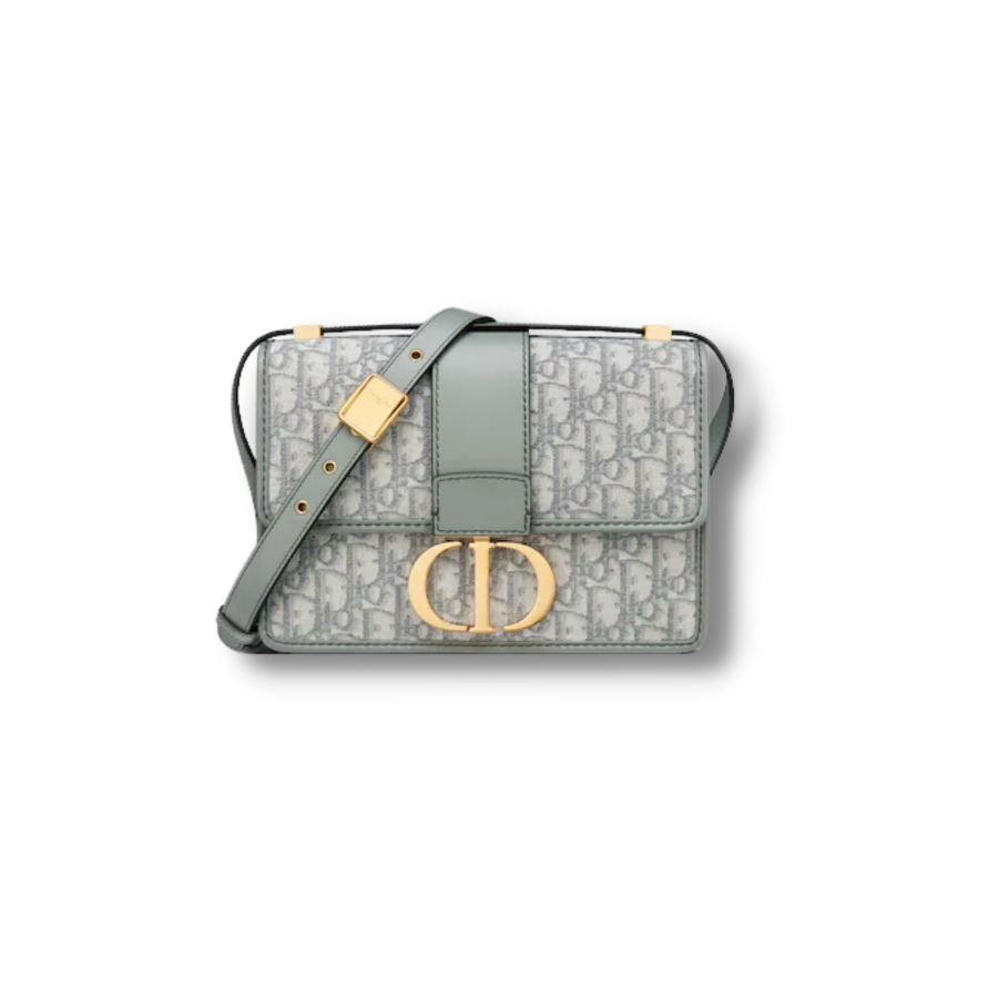 Dior 30 Montaigne Bag Gray For Women-UTZQ_