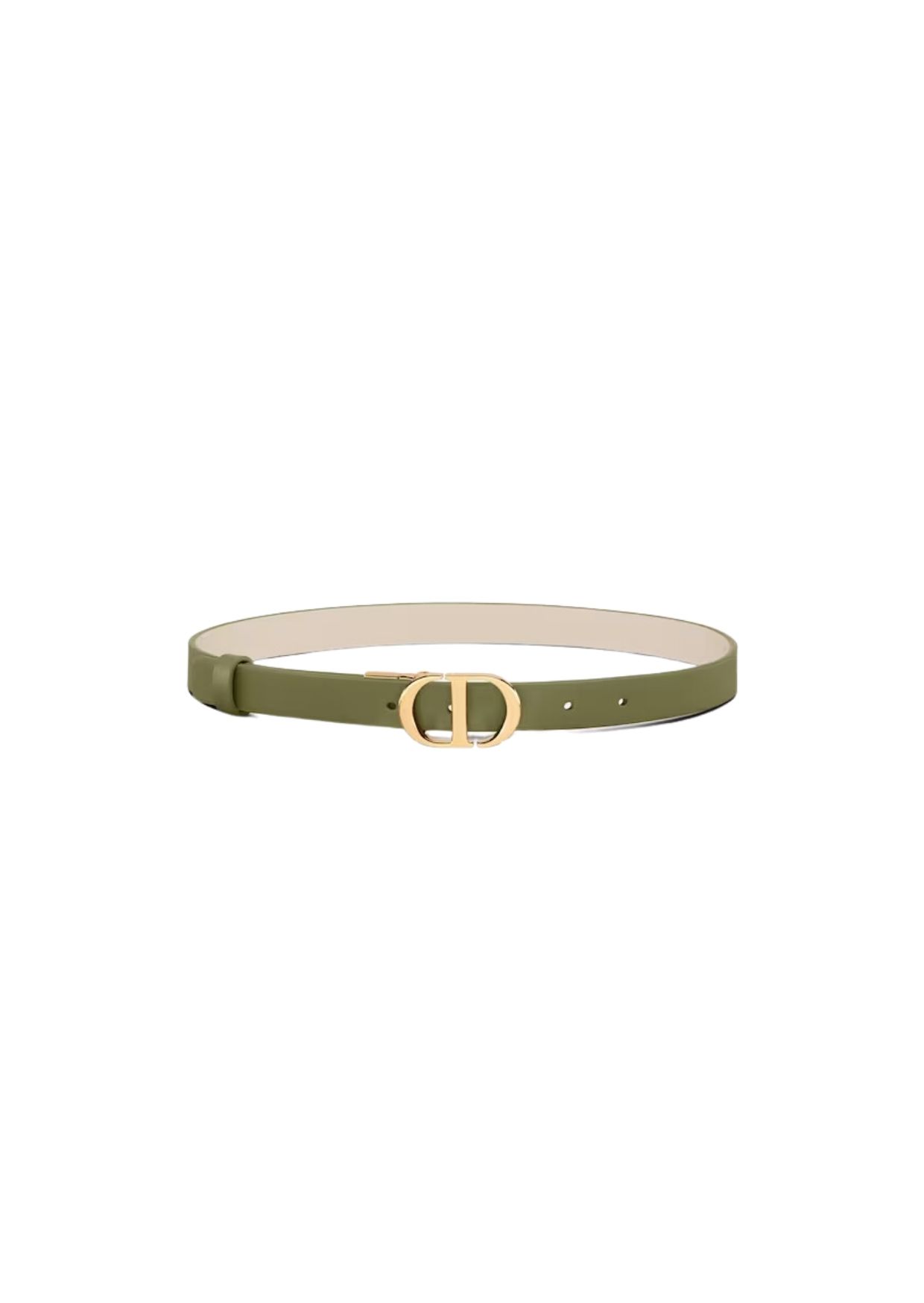 Dior 30 Montaigne Reversible Belt Green For Women, Women Belt B0178UWGA_M51E