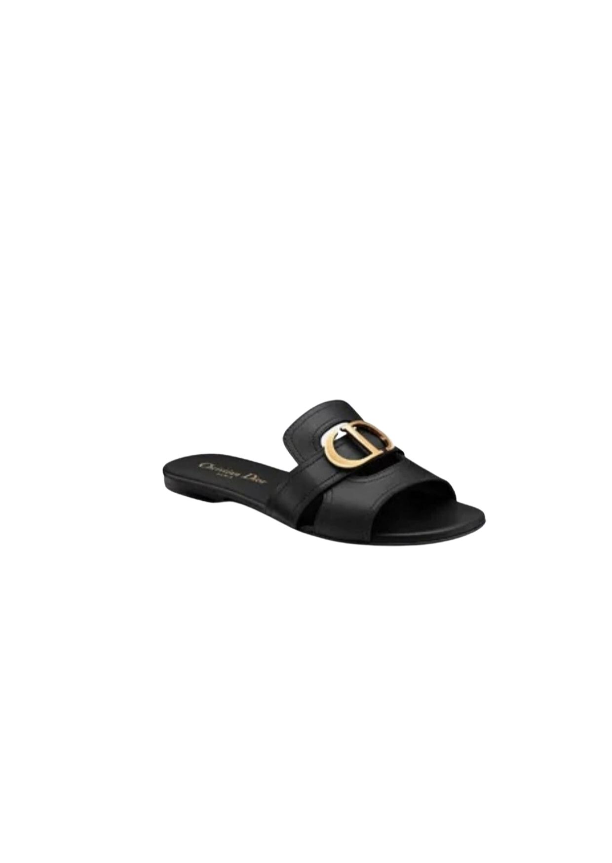 Dior 30 Montaigne Slide Black For Women KCQ266VEA_S900