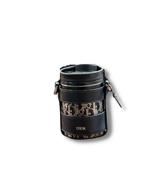 Dior Aqua Mug With Shoulder Strap Black For Women 5.5in/13.4cm 2ESKH324YMJ_H00N