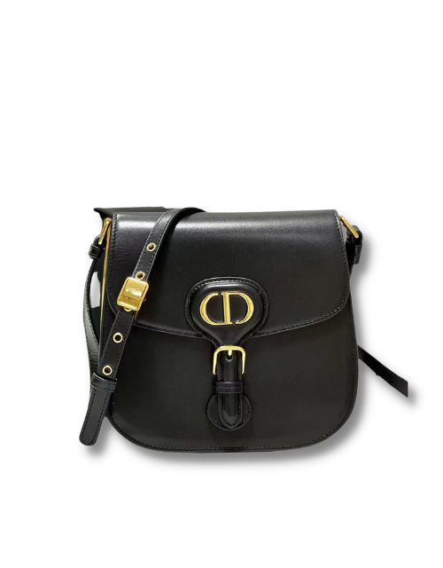 Dior Bobby Frame Bag Black/Brown/White/Greige For Women 8in/20cmUMOF_