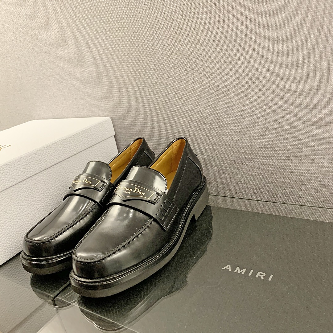 Dior CD Dior Boy Loafer Black For Women KDB759ACA_S900