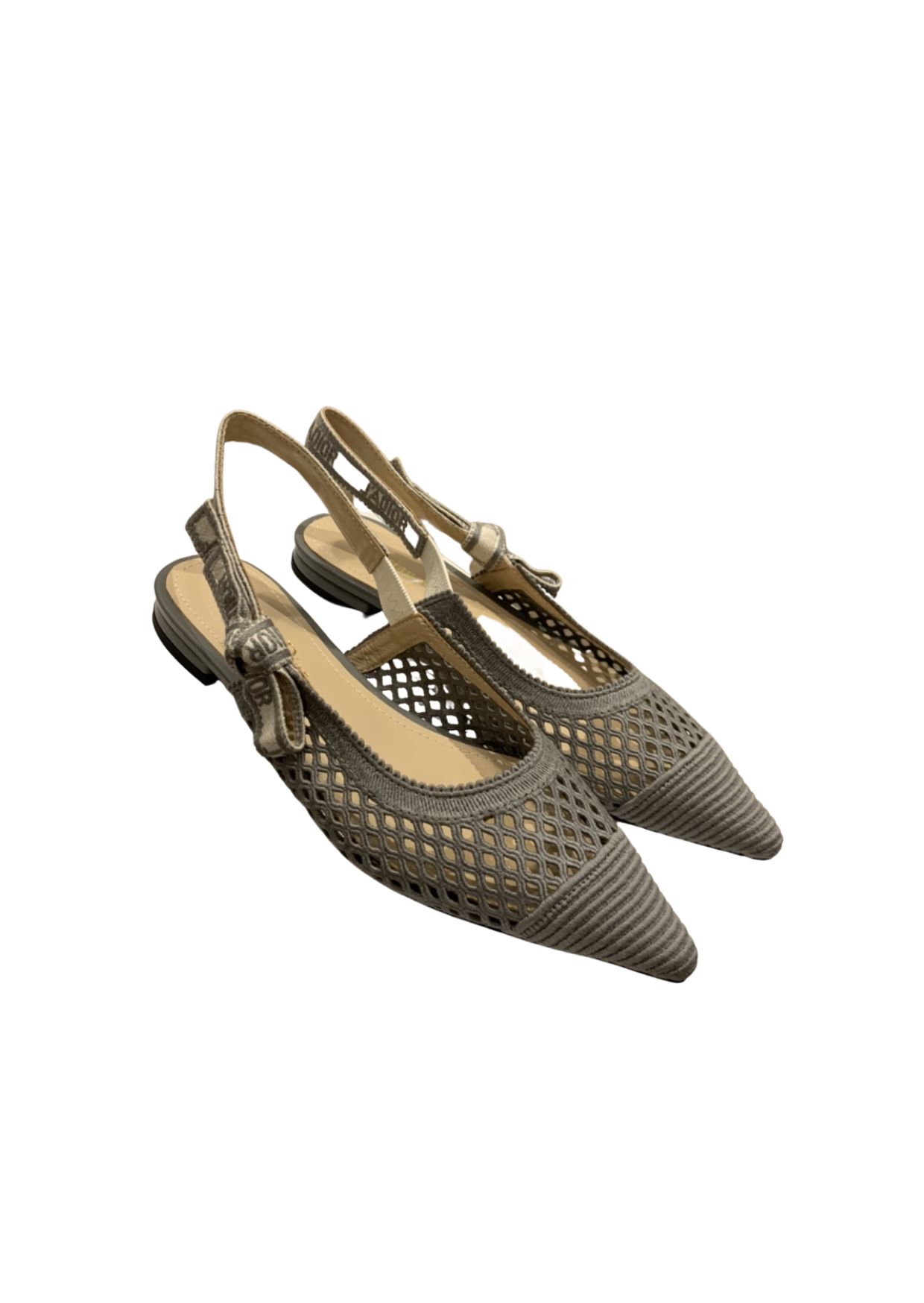 Dior CD J’Adior Slingback Pump Grey For Women 0.6 in / 1.5 cm