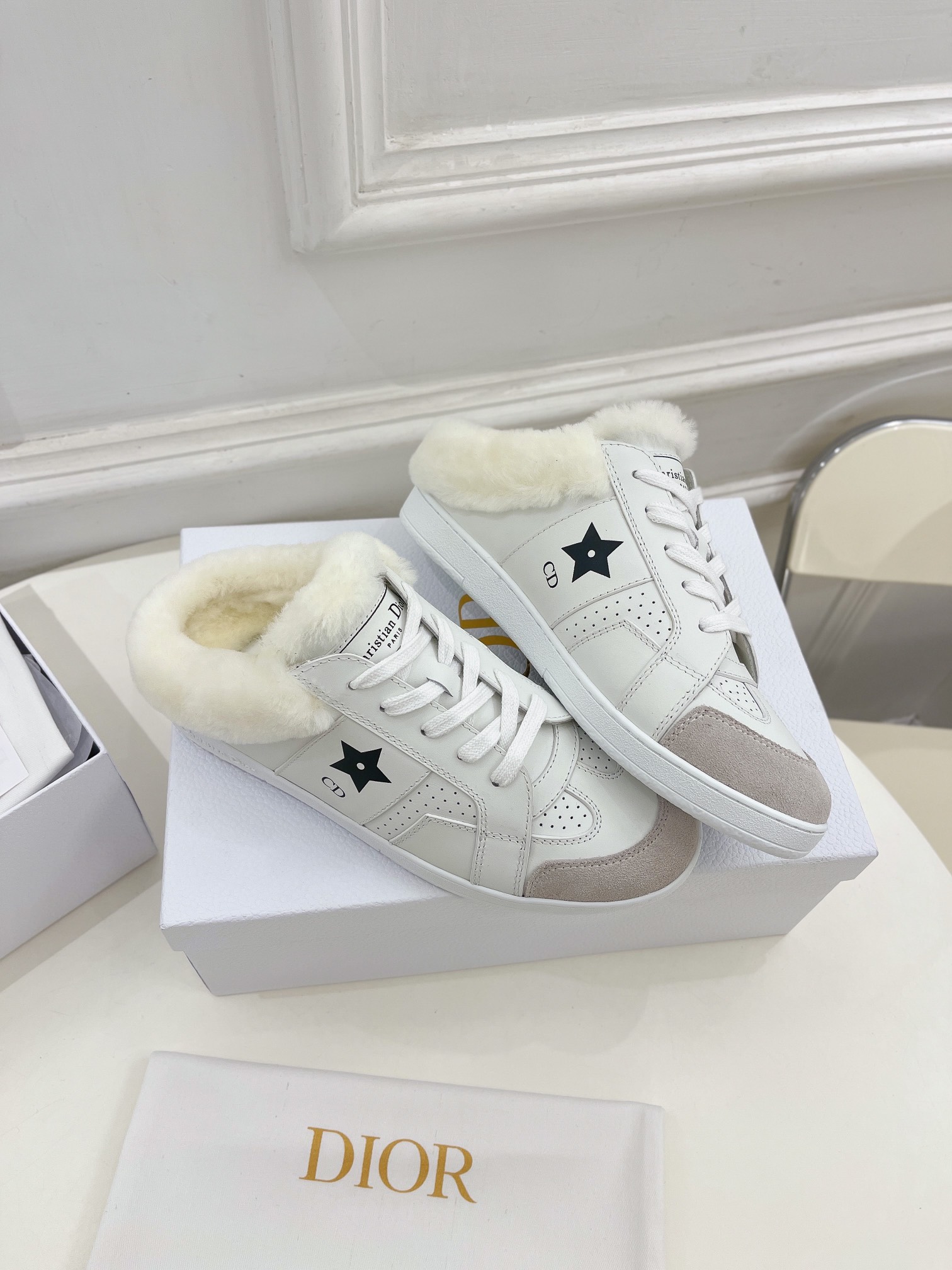 Dior CD Star Sneaker White For Women