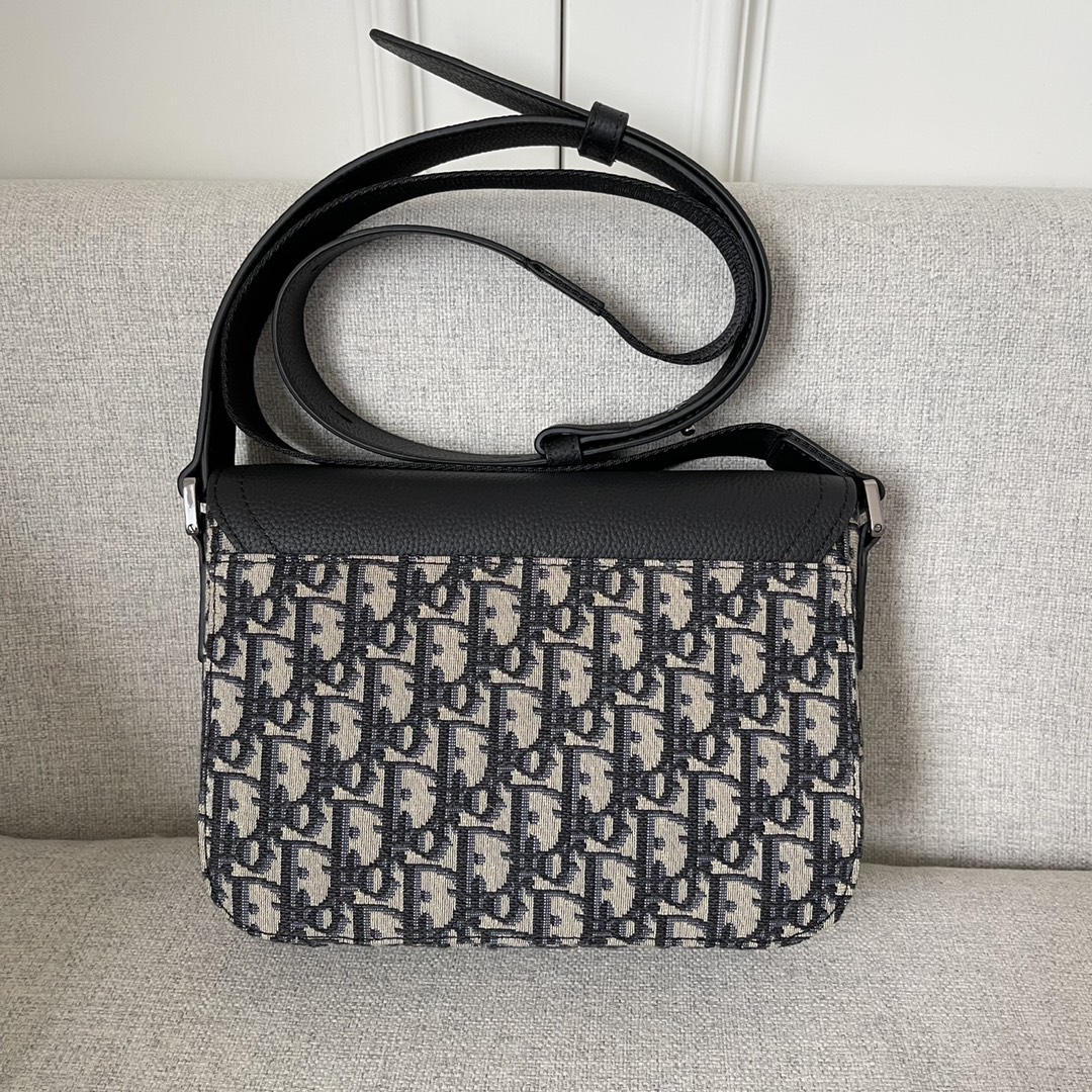 Dior Mini Saddle Saddle Bag With Shoulder Strap Beige For Women 9in/23cm 1ADPO049YKS_H27E