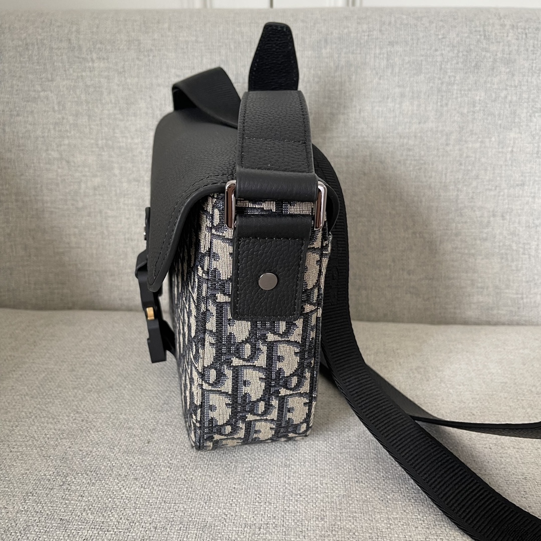 Dior Mini Saddle Saddle Bag With Shoulder Strap Beige For Women 9in/23cm 1ADPO049YKS_H27E