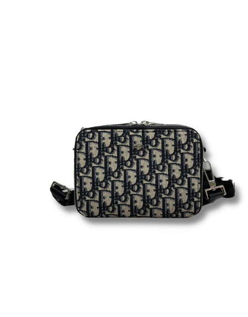 Dior Pouch With Shoulder Strap Beige For Women 6.7in/17cm 2OBBC119YSE_H05E
