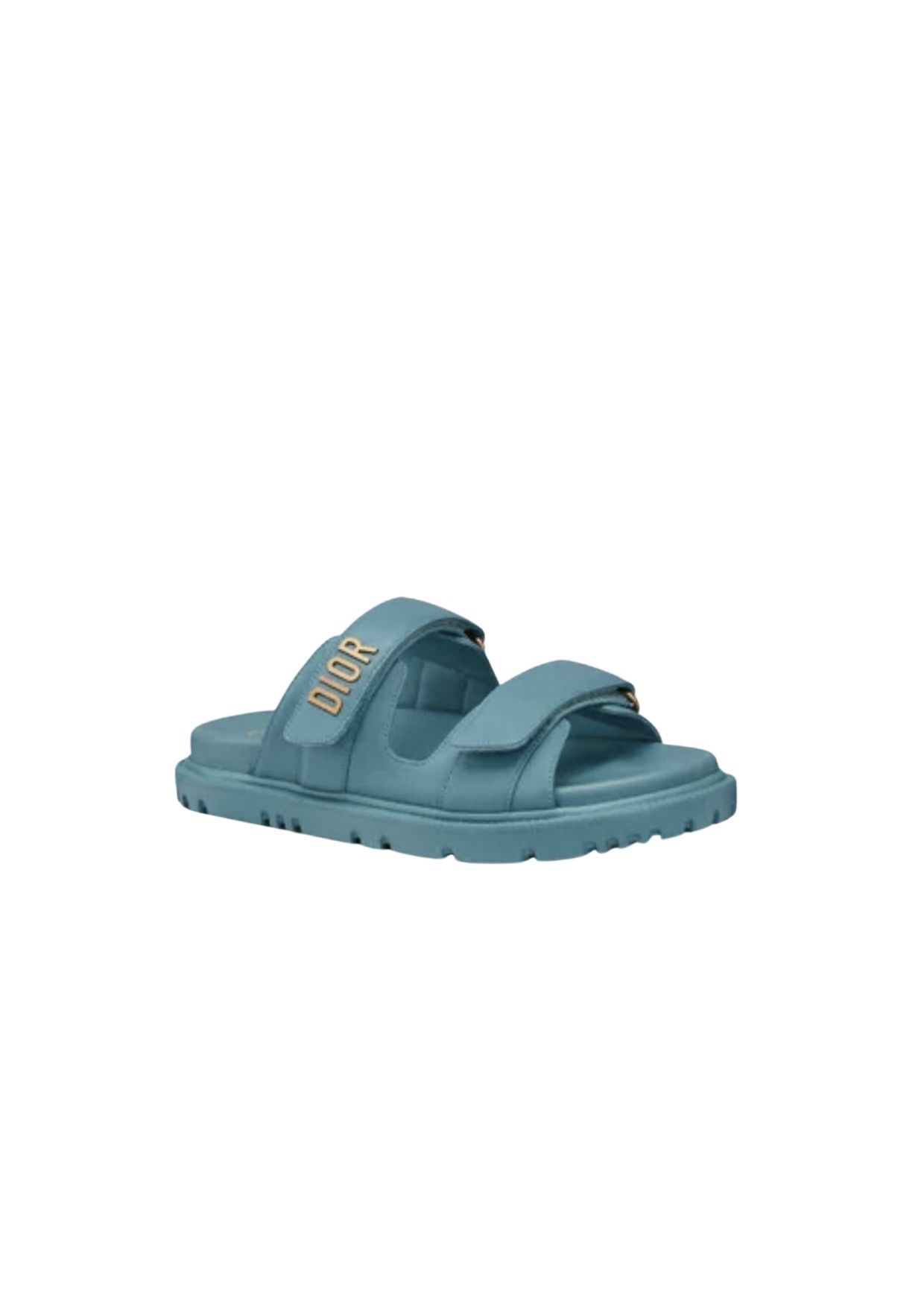Dior Slide Blue Lambskin Blue For Women KCQ718LAB_S71B