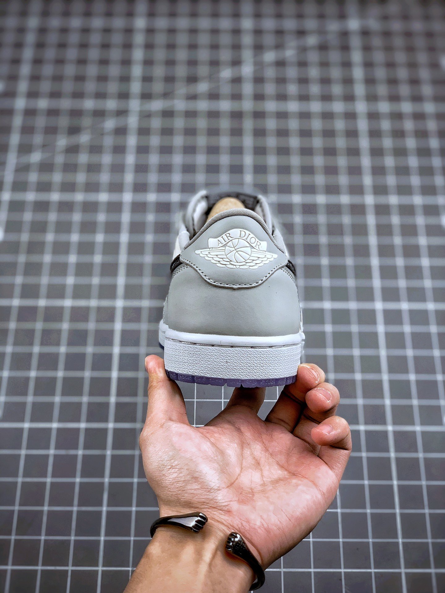 Dior x Air Jordan 1 Low Wolf Grey/Sail-Photon Dust-White For Sale