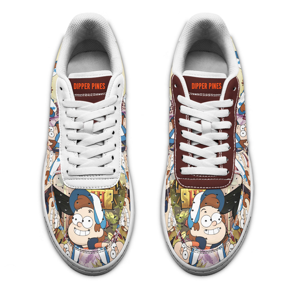 Dipper Pines Gravity Falls Air Sneakers Custom Cartoon Shoes