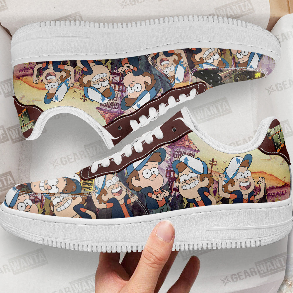 Dipper Pines Gravity Falls Air Sneakers Custom Cartoon Shoes